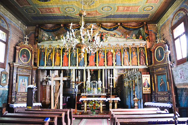 Orthodoxe Kirche von St. Paraskeva in Górzanka ,Karpaten Polen