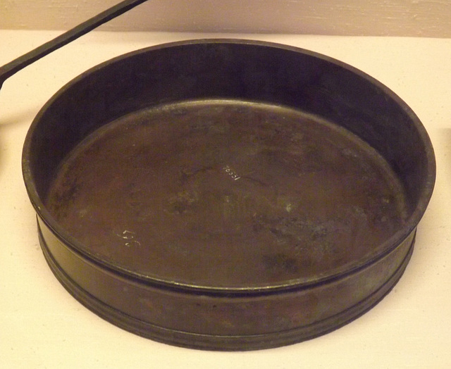 Round Pan from Herculaneum in the Naples Archaeological Museum, July 2012