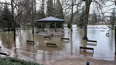 BESANCON: 2018.01.07 Innondation du Doubs due à la tempète Eleanor38