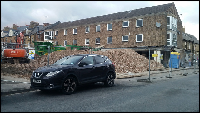 demolition of the old health centre