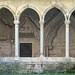 Saint-Émilion Collegial Catholic Church cloister  France