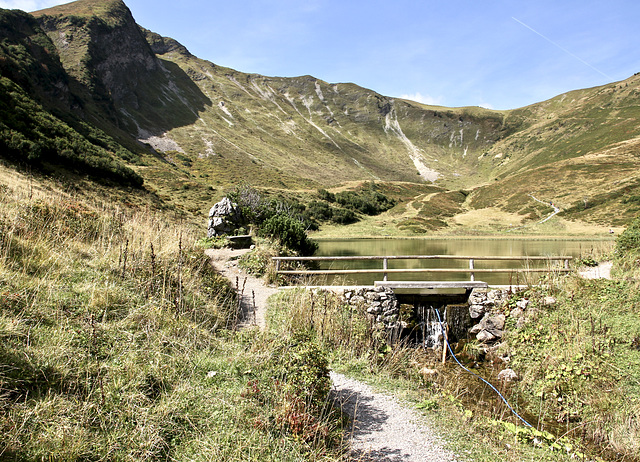 Der Schlappoltsee am Fellhorn