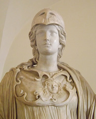 Detail of the Ludovisi Athena in the Palazzo Altemps, June 2014