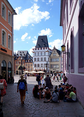 Blick zum Hauptmarkt