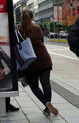 waiting for the bus