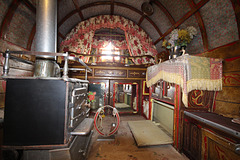 Romany Caravan of 1900, Hartlebury Castle, Worcestershire