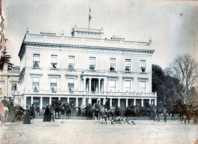 Henham Hall, Suffolk (demolished). c1900