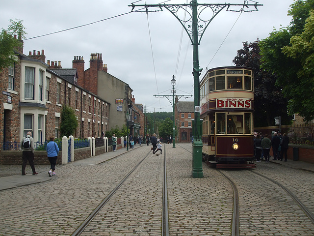 DSCF4152 Sunderland tram 16 at Beamish - 18 Jun 2016