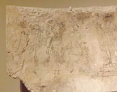 Detail of the Sacrifice Scene from Dura-Europos in the Yale University Art Gallery, October 2013