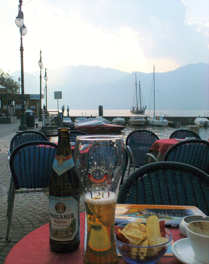 Malcesine am späten Nachmittag