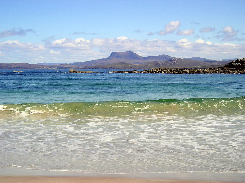 Beinn Ghobhlach from Melon Udrigle May 2004