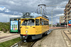 Haags Openbaar Vervoer Museum 2024 – PCC 1304 at Scheveningen terminus