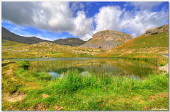 Un petit lac de la Clapeuse