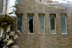 Demolition of the former Clusius Laboratory