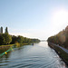 Rhein-Herne-Kanal von der Bladenhorster Brücke aus (Castrop-Rauxel) / 25.09.2021