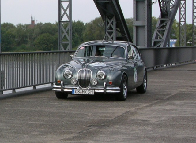 Jaguar Mk II, Oldtimer-Rallye Hamburg - Berlin