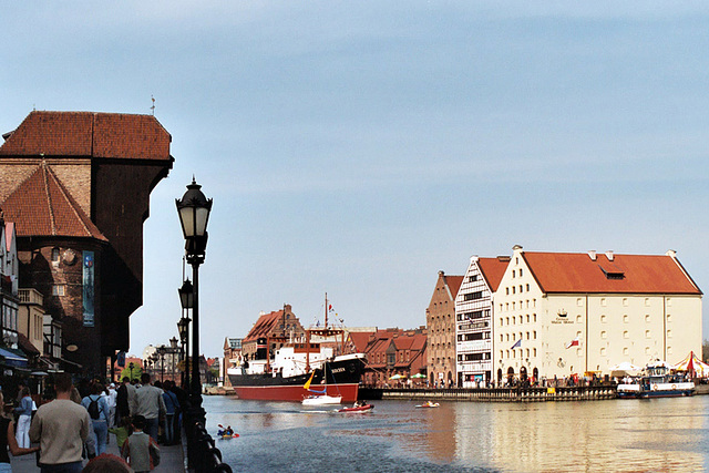 Gdansk, am Hafen