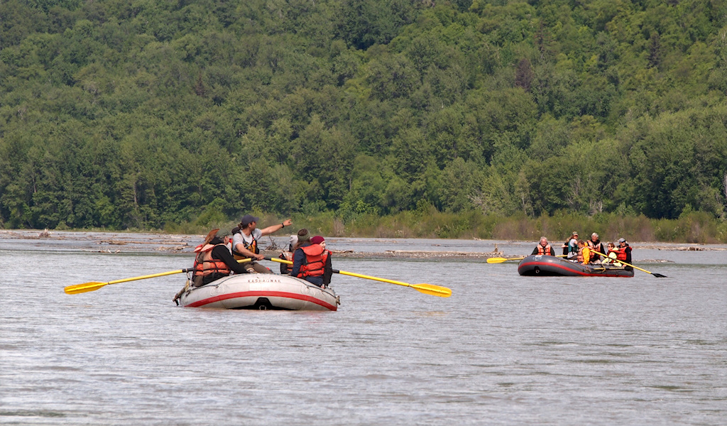 Rafting The Chilkat River
