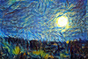Supermoon - Van Gogh