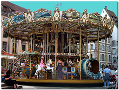 Carousel en Place Gutenberg-Strasbourg