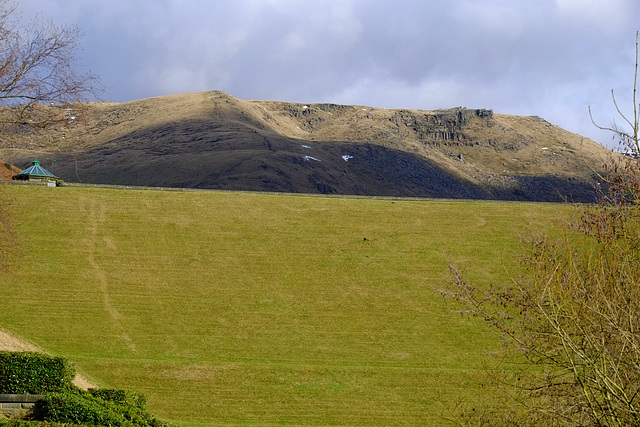 Kinder Reservoir Dam wall