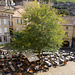 Brasserie Amelia Canta from upper town, Saint-Émilion