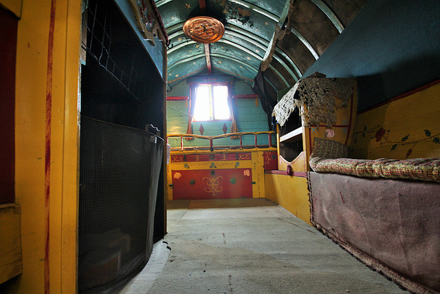 Romany Caravan of 1900, Hatlebury Castle, Worcestershire