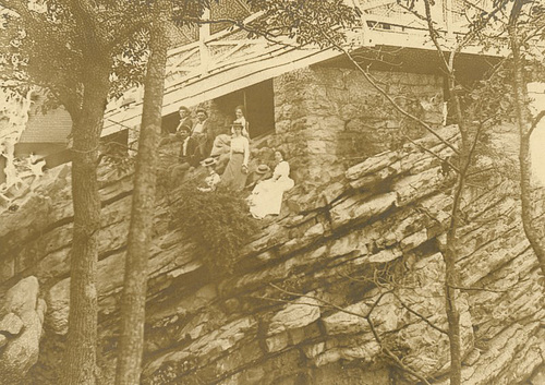 Group on High Rock, Pen Mar, Maryland