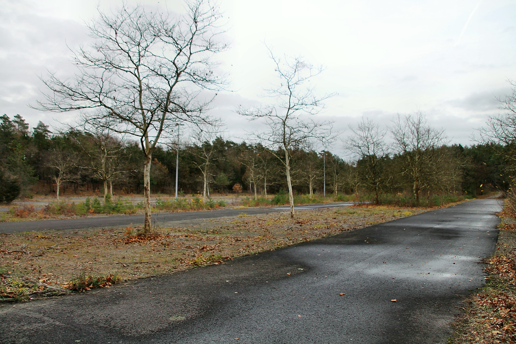 Schachtanlage An der Haard 1, Parkplatz (Haard, Datteln) / 1.12.2018