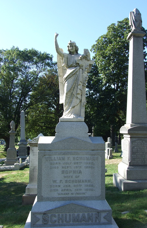Schumann Grave in Greenwood Cemetery, September 2010