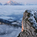 Über den Wolken: Sonnenaufgang am Untersberg (Berchtesgadener Hochthron)