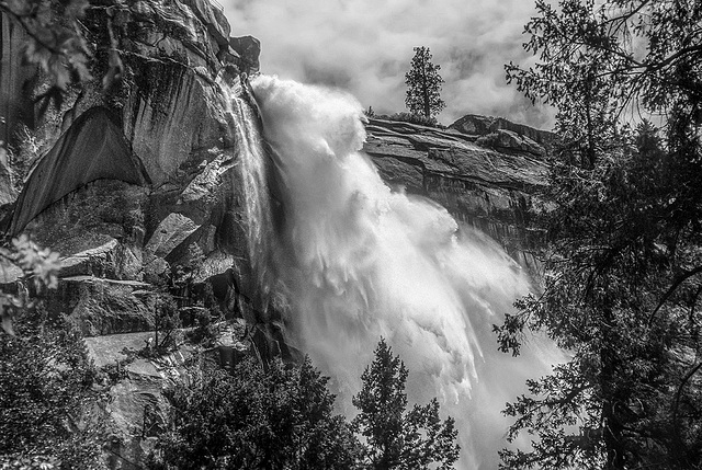 Yosemite - Nevada Fall - 1986