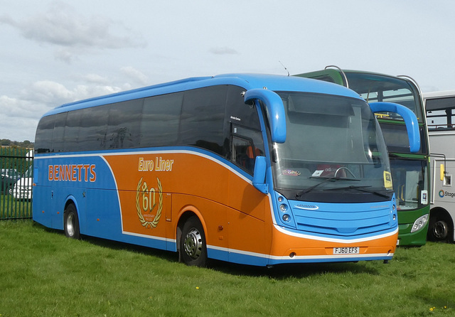 Bennetts Coaches FJ60 EFS at Showbus 50 - 25 Sep 2022 (P1130451)