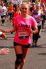 London Marathon 2017, Laura