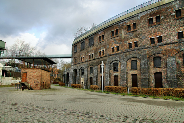 Relikte des einstigen Stahlwerks Bochumer Verein (Westpark, Bochum) / 14.01.2019