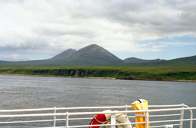 Jura mountains from the  ferry 2