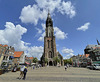 Delft, Grote Markt wityh Nieuwe Kerk