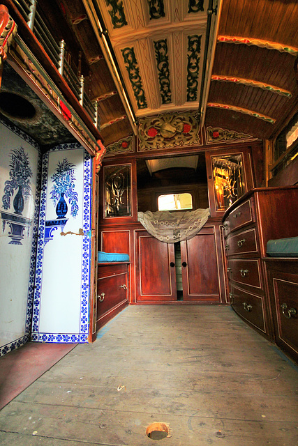 Romany Caravan of 1900, Hartlebury Castle, Worcestershire