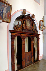 DE - Beilstein - Beichtstuhl in der Karmeliterkirche