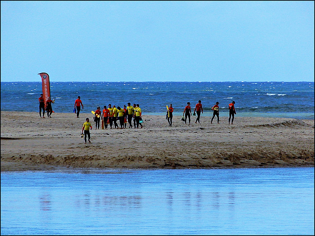 les sauveteurs en mer,