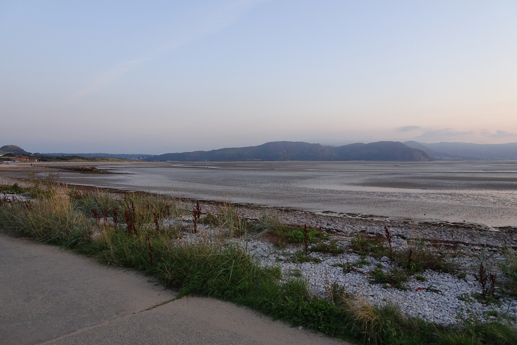 Llandudno West Shore At Dusk