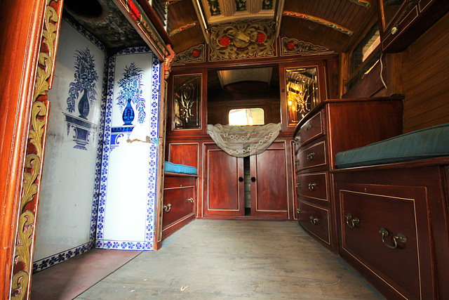 Romany Caravan of 1900, Hartlebury Castle, Worcestershire