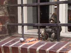 Bronze dwarf - in jail.
