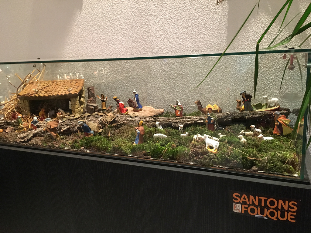 Exposition de santons au musée de la poterie