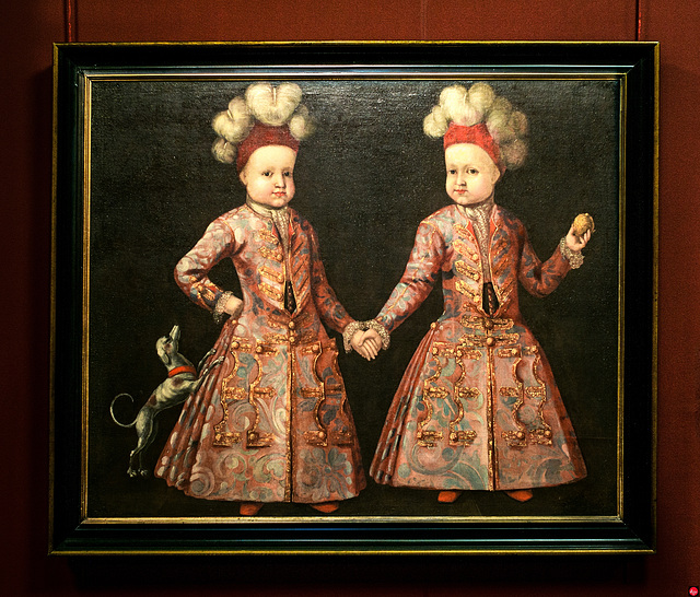 "Nins" = "Kinder" auf Katalanisch - Portrait of Twins