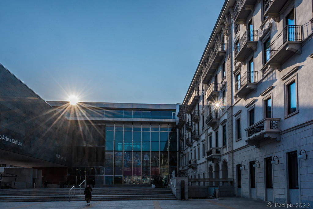 Sonnensterne beim LAC (Lugano Arte e Cultura)  (© Buelipix)