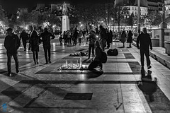 À travers le Paris nocturne