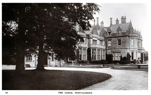 ipernity: Whittlebury Lodge, Northamptonshire (Demolished 1970s) - by A ...