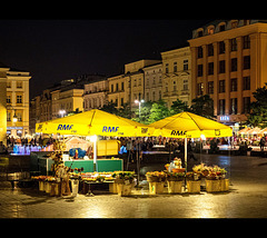 Kraków by night