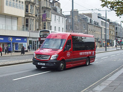 DSCF7391 Heart of Scotland Tours (Wee Red Bus) SN16 BPX in Edinburgh - 8 May 2017